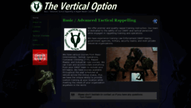 What Theverticaloption.com website looked like in 2019 (5 years ago)