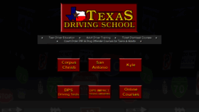 What Txdrivingschool.org website looked like in 2019 (4 years ago)