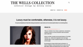 What Thewellscollection.com website looked like in 2019 (4 years ago)