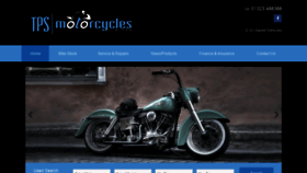 What Tpsmotorcycles.co.uk website looked like in 2019 (4 years ago)