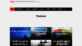 What Thaimer.net website looked like in 2019 (4 years ago)
