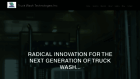 What Truckwashtechnologies.com website looked like in 2019 (4 years ago)