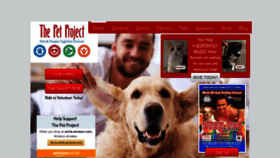 What Thepetprojectfl.org website looked like in 2019 (4 years ago)