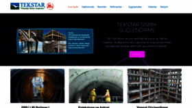 What Tekstar.com.tr website looked like in 2019 (4 years ago)