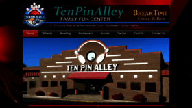What Tenpinalleybowling.com website looked like in 2019 (4 years ago)