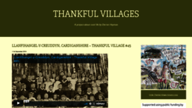 What Thankful-villages.co.uk website looked like in 2019 (4 years ago)