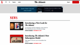 What Theatlanticwire.com website looked like in 2019 (4 years ago)