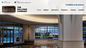 What Thesullivancompany.com website looked like in 2019 (4 years ago)