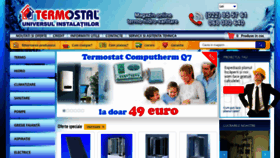 What Termostal.md website looked like in 2019 (4 years ago)