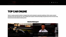 What Topcar.co.za website looked like in 2019 (4 years ago)