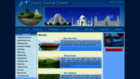 What Trinitytravelsindia.com website looked like in 2019 (4 years ago)