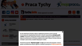 What Tychy.info website looked like in 2019 (4 years ago)