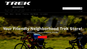 What Trekbicyclebradenton.com website looked like in 2019 (4 years ago)