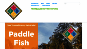 What Trumbullmetroparks.org website looked like in 2019 (5 years ago)