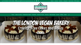What Thelondonveganbakery.co.uk website looked like in 2019 (4 years ago)
