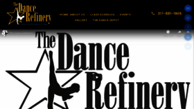 What Thedancerefinery.com website looked like in 2019 (4 years ago)
