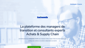 What Twineeds.com website looked like in 2019 (4 years ago)