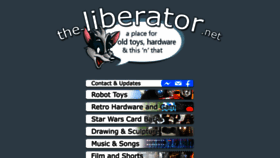 What The-liberator.net website looked like in 2019 (4 years ago)