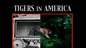 What Tigersinamerica.org website looked like in 2019 (4 years ago)