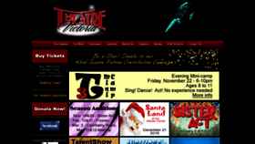 What Theatrevictoria.org website looked like in 2019 (4 years ago)