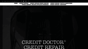 What Thecreditdoctors.com website looked like in 2019 (4 years ago)