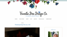 What Tweetledeedesignco.com website looked like in 2019 (4 years ago)