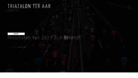 What Teraartriathlon.nl website looked like in 2019 (4 years ago)