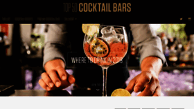 What Top50cocktailbars.com website looked like in 2019 (4 years ago)