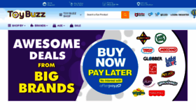 What Toybuzz.com.au website looked like in 2019 (4 years ago)