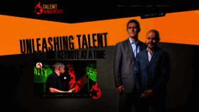 What Talentanarchy.com website looked like in 2019 (4 years ago)