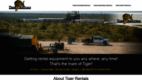 What Tigerrentals.com website looked like in 2019 (4 years ago)
