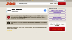 What Translatespanish.mobi website looked like in 2019 (4 years ago)