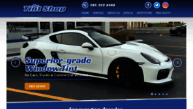 What Tintshop.com website looked like in 2019 (4 years ago)