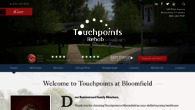 What Touchpointsatbloomfield.com website looked like in 2019 (4 years ago)