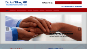 What Texasinterventionalpaincare.com website looked like in 2019 (4 years ago)