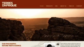 What Terres-dafrique.com website looked like in 2019 (4 years ago)