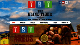 What Theblindtigerbiloxi.com website looked like in 2019 (4 years ago)