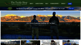 What Thetackleshop.com website looked like in 2019 (4 years ago)