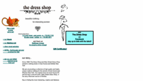 What Thedressshop.com website looked like in 2019 (4 years ago)