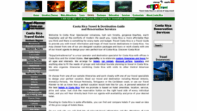 What Travelcostarica.com website looked like in 2019 (4 years ago)