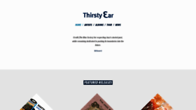 What Thirstyear.com website looked like in 2019 (4 years ago)