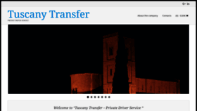 What Tuscanytransfer.it website looked like in 2019 (4 years ago)