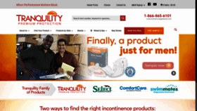 What Tranquilityproducts.com website looked like in 2019 (4 years ago)