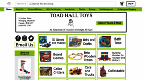 What Toadhalltoys.ca website looked like in 2019 (4 years ago)