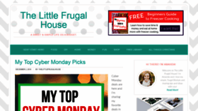 What Thelittlefrugalhouse.com website looked like in 2019 (4 years ago)