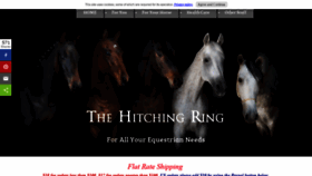 What Thehitchingring.com website looked like in 2019 (4 years ago)