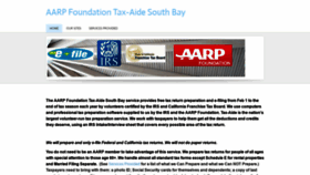 What Taxaide-southbay.org website looked like in 2019 (4 years ago)