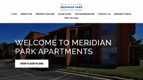 What Themeridianpark.com website looked like in 2019 (4 years ago)