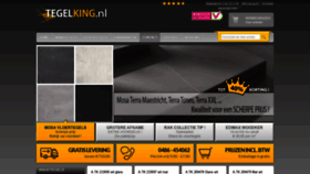What Tegelking.nl website looked like in 2019 (4 years ago)