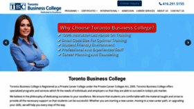 What Tbcollege.com website looked like in 2019 (5 years ago)
